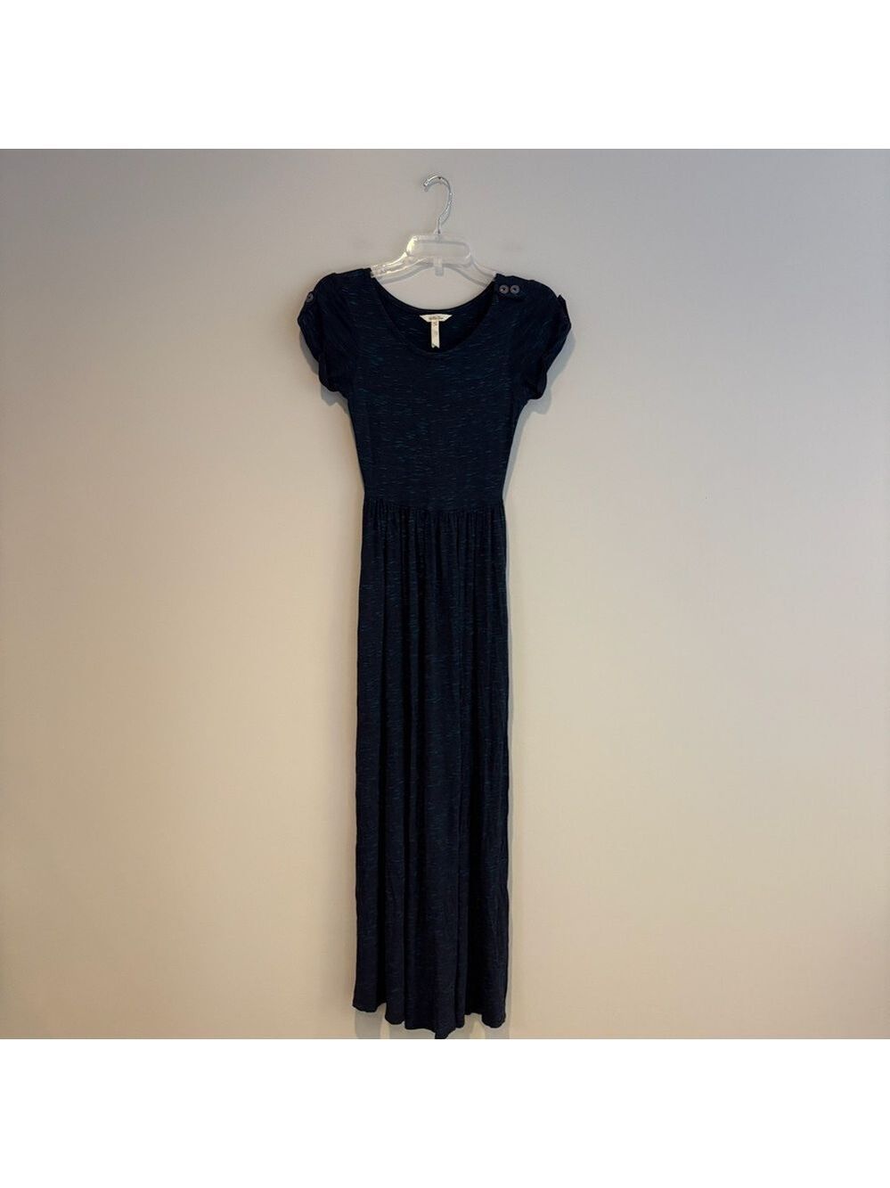 Matilda Jane Heathered Navy Blue Maxi Dress Size XS